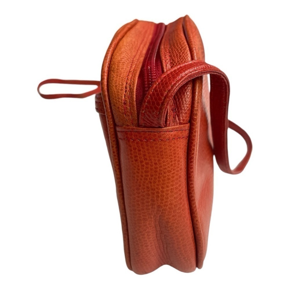 DeNura Vintage small Red Crossbody leather bag - Picture 4 of 11